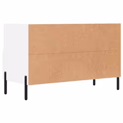 vidaXL TV Cabinet TV Unit Sideboard Media Unit TV Stand White Engineered Wood - Additional view 7