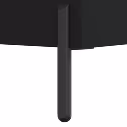 vidaXL TV Cabinet TV Unit Sideboard Media Unit TV Stand Black Engineered Wood - Additional view 9