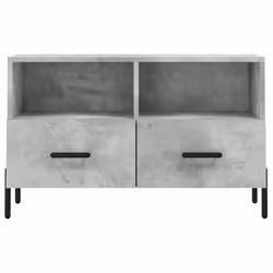 vidaXL TV Cabinet TV Unit Media Cabinet TV Stand Concrete Grey Engineered Wood - Additional view 4