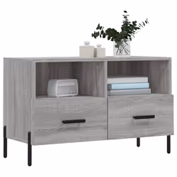 vidaXL TV Cabinet TV Unit Media Cabinet TV Stand Grey Sonoma Engineered Wood