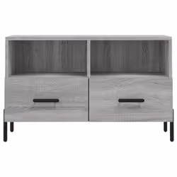 vidaXL TV Cabinet TV Unit Media Cabinet TV Stand Grey Sonoma Engineered Wood - Additional view 4
