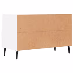 vidaXL TV Cabinet TV Unit Sideboard Media Unit TV Stand White Engineered Wood - Additional view 7