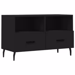 VidaXL 828989, Black, Wood, Wood, 800 mm, 360 mm, 500 mm
