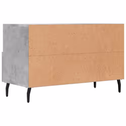 vidaXL TV Cabinet TV Unit Media Cabinet TV Stand Concrete Grey Engineered Wood - Additional view 7