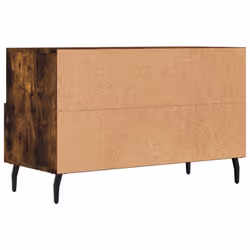 vidaXL TV Cabinet TV Unit Media Cabinet TV Stand Smoked Oak Engineered Wood - Additional view 7
