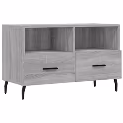 vidaXL TV Cabinet TV Unit Media Cabinet TV Stand Grey Sonoma Engineered Wood