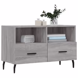 vidaXL TV Cabinet TV Unit Media Cabinet TV Stand Grey Sonoma Engineered Wood
