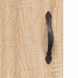 vidaXL TV Cabinet TV Console Sideboard Media Console White Engineered Wood - sonoma oak - Additional view 8