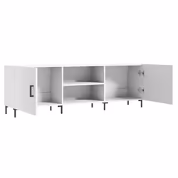 vidaXL TV Cabinet TV Console Sideboard Media Console White Engineered Wood - white - Additional view 5