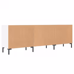 vidaXL TV Cabinet TV Console Sideboard Media Console White Engineered Wood - white - Additional view 7