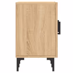 vidaXL TV Cabinet TV Console Sideboard Media Console White Engineered Wood - sonoma oak - Additional view 6