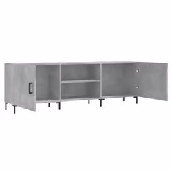 vidaXL TV Cabinet TV Console Sideboard Media Console White Engineered Wood - concrete grey - Additional view 5