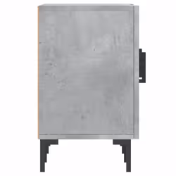 vidaXL TV Cabinet TV Console Sideboard Media Console White Engineered Wood - concrete grey - Additional view 6