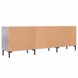 vidaXL TV Cabinet TV Console Sideboard Media Console White Engineered Wood - concrete grey - Additional view 7