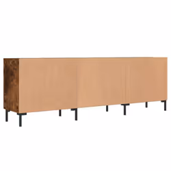 vidaXL TV Cabinet TV Console Sideboard Media Console White Engineered Wood - smoked oak - Additional view 7