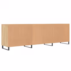 vidaXL TV Cabinet TV Console Sideboard Media Console White Engineered Wood - sonoma oak - Additional view 7