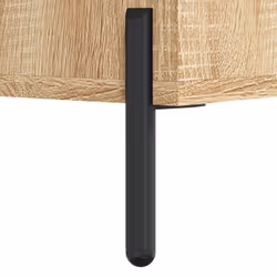 vidaXL Coffee Table Side Table Sofa Table Telephone Table Engineered Wood - sonoma oak - Additional view 4