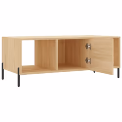 vidaXL Coffee Table Side Table Sofa Table Telephone Table Engineered Wood - sonoma oak - Additional view 9