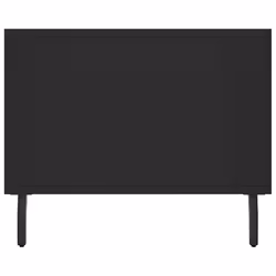 vidaXL Coffee Table Side Table Sofa Table Telephone Table Engineered Wood - black - Additional view 5