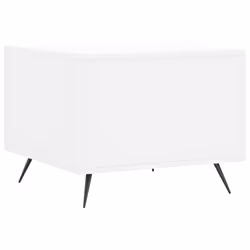 vidaXL Coffee Table Side Table Sofa Table High Gloss White Engineered Wood - white - Additional view 7