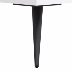 vidaXL Coffee Table Side Table Sofa Table Telephone Table Engineered Wood - white - Additional view 10