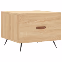 vidaXL Coffee Table Side Table Sofa Table Telephone Table Engineered Wood - sonoma oak - Additional view 4