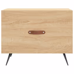 vidaXL Coffee Table Side Table Sofa Table Telephone Table Engineered Wood - sonoma oak - Additional view 5