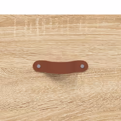 vidaXL Coffee Table Side Table Sofa Table Telephone Table Engineered Wood - sonoma oak - Additional view 9