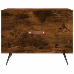 vidaXL Coffee Table Side Table Sofa Table Telephone Table Engineered Wood - smoked oak - Additional view 5
