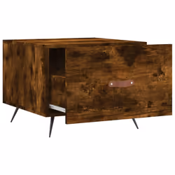 vidaXL Coffee Table Side Table Sofa Table Telephone Table Engineered Wood - smoked oak - Additional view 6