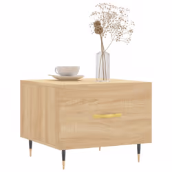 vidaXL Coffee Table Side Table Sofa Table Telephone Table Engineered Wood - sonoma oak