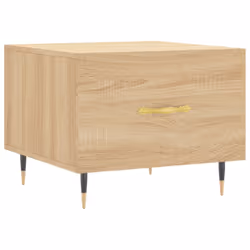 vidaXL Coffee Table Side Table Sofa Table Telephone Table Engineered Wood - sonoma oak - Additional view 4