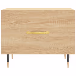 vidaXL Coffee Table Side Table Sofa Table Telephone Table Engineered Wood - sonoma oak - Additional view 5