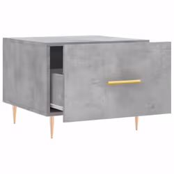 vidaXL Coffee Table Side Table Sofa Couch Table Grey Sonoma Engineered Wood - concrete grey - Additional view 5