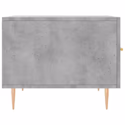 vidaXL Coffee Table Side Table Sofa Couch Table Grey Sonoma Engineered Wood - concrete grey - Additional view 6