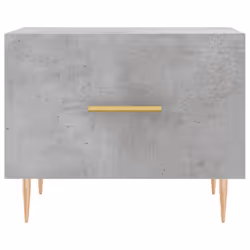 vidaXL Coffee Table Side Table Sofa Table Telephone Table Engineered Wood - concrete grey, 2 pcs - Additional view 5