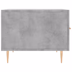 vidaXL Coffee Table Side Table Sofa Table Telephone Table Engineered Wood - concrete grey, 2 pcs - Additional view 7