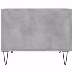 vidaXL Coffee Table Side Table Sofa Table Telephone Table Engineered Wood - concrete grey - Additional view 7