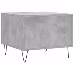 vidaXL Coffee Table Side Table Sofa Table Telephone Table Engineered Wood - concrete grey - Additional view 8