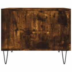 vidaXL Coffee Table Side Table Sofa Table Telephone Table Engineered Wood - smoked oak - Additional view 7