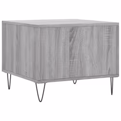 vidaXL Coffee Table Side Table Sofa Couch Tea Table White Engineered Wood - grey sonoma - Additional view 7