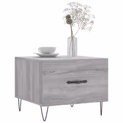 vidaXL Coffee Table Side Table Sofa Table Telephone Table Engineered Wood - grey sonoma