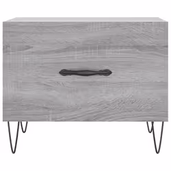 vidaXL Coffee Table Side Table Sofa Table Telephone Table Engineered Wood - grey sonoma - Additional view 5