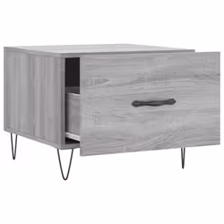 vidaXL Coffee Table Side Table Sofa Table Telephone Table Engineered Wood - grey sonoma - Additional view 6