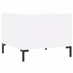 vidaXL Coffee Table Side Table Sofa Table Telephone Table Engineered Wood - white - Additional view 8