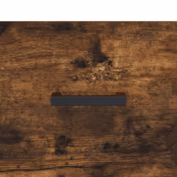 vidaXL Coffee Table Side Table Sofa Table Telephone Table Engineered Wood - smoked oak - Additional view 9