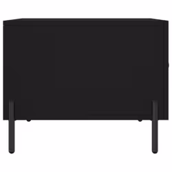 vidaXL Coffee Table Side Table Sofa Table Telephone Table Engineered Wood - black - Additional view 7