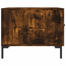 vidaXL Coffee Table Side Table Sofa Couch Table Smoked Oak Engineered Wood - smoked oak - Additional view 7