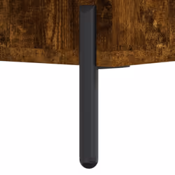 vidaXL Coffee Table Side Table Sofa Couch Table Smoked Oak Engineered Wood - smoked oak - Additional view 9