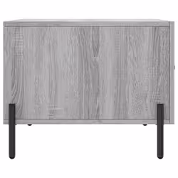 vidaXL Coffee Table Side Table Sofa Couch Table Smoked Oak Engineered Wood - grey sonoma - Additional view 6